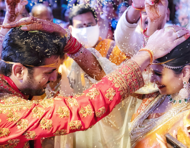 Nithin Shalini Marriage Photos
